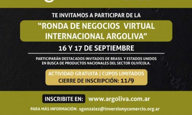 Ronda de Negocios Virtual Internacional Argoliva