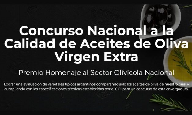 Argoliva: Concurso NACIONAL a la Calidad de Aceites de Oliva Virgen Extra