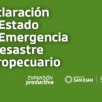 Declaración de Estado de Emergencia y de Desastre Agropecuario